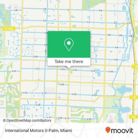 International Motors II-Palm map