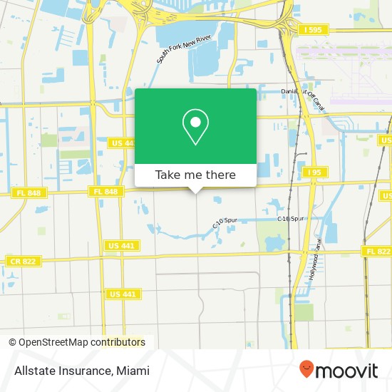 Allstate Insurance map