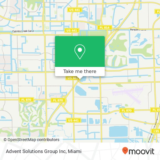 Mapa de Advent Solutions Group Inc