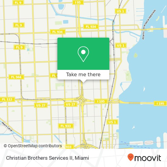 Christian Brothers Services II map