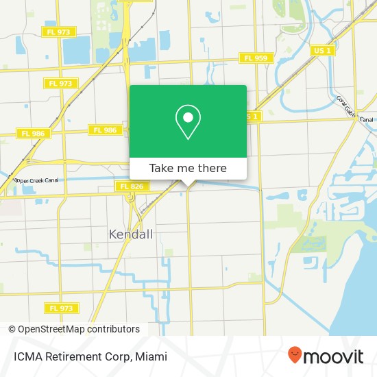 ICMA Retirement Corp map