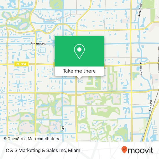 C & S Marketing & Sales Inc map