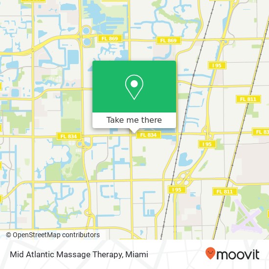 Mapa de Mid Atlantic Massage Therapy