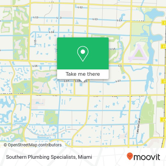 Mapa de Southern Plumbing Specialists