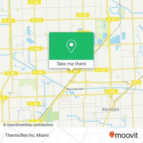 Thermoflex Inc map