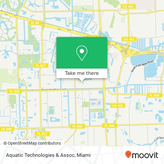 Aquatic Technologies & Assoc map