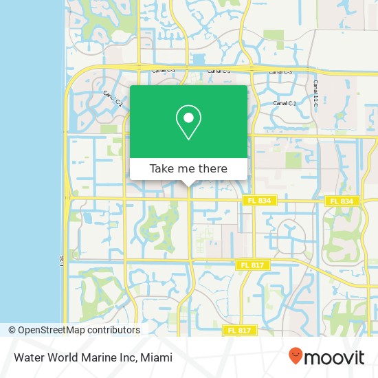 Water World Marine Inc map