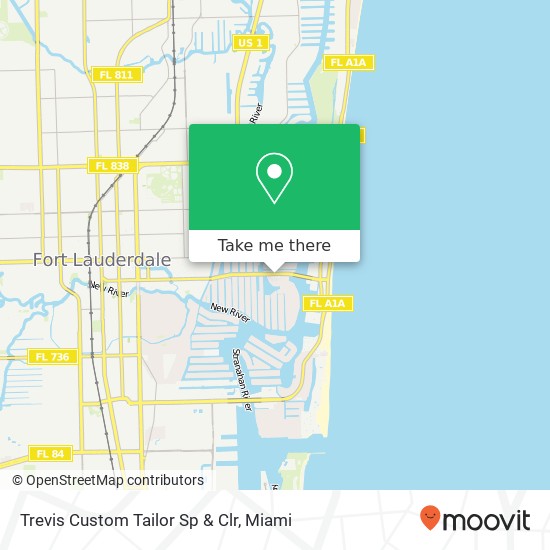 Mapa de Trevis Custom Tailor Sp & Clr