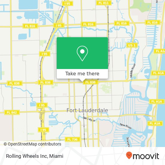 Rolling Wheels Inc map