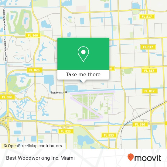 Mapa de Best Woodworking Inc