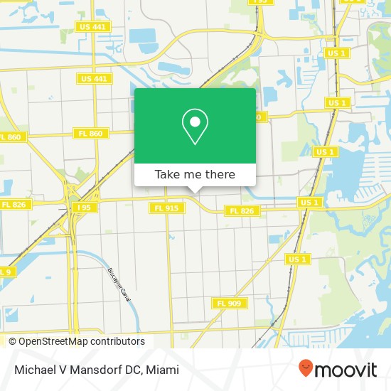 Mapa de Michael V Mansdorf DC