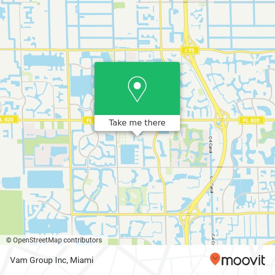 Vam Group Inc map