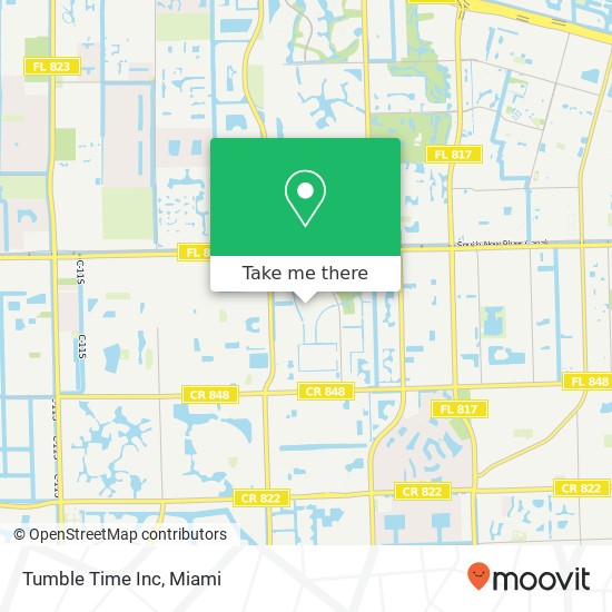 Mapa de Tumble Time Inc