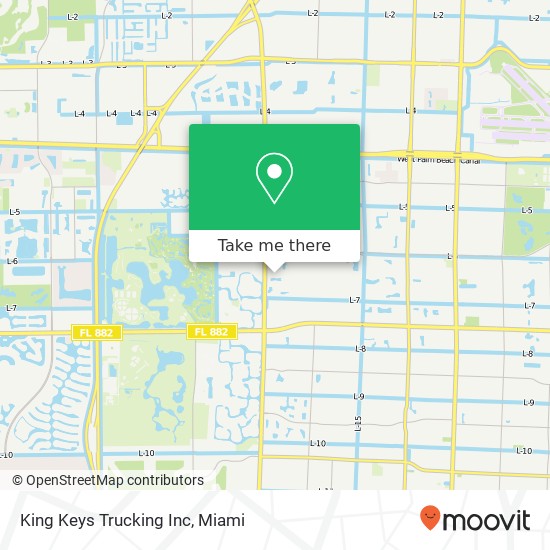 Mapa de King Keys Trucking Inc