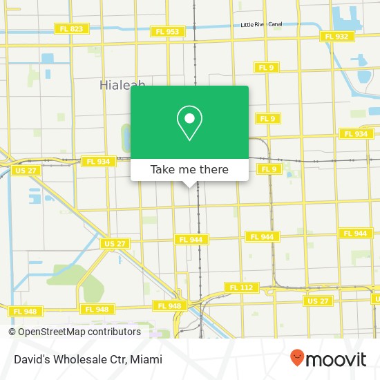 David's Wholesale Ctr map