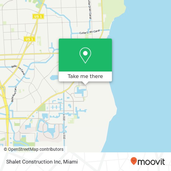 Shalet Construction Inc map