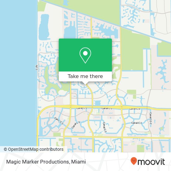 Mapa de Magic Marker Productions