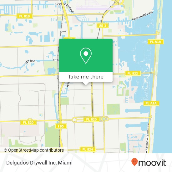 Delgados Drywall Inc map