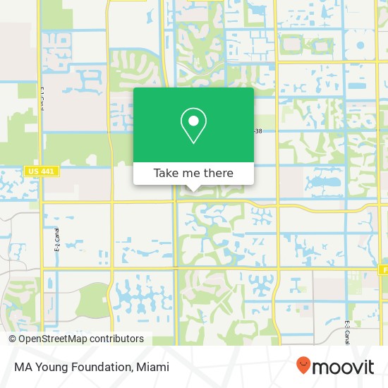 MA Young Foundation map