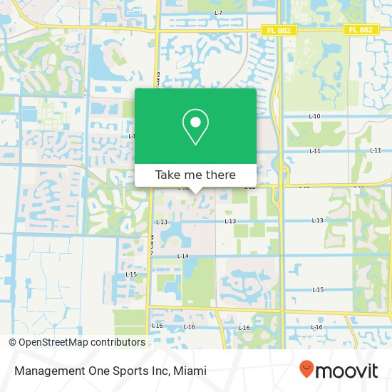 Mapa de Management One Sports Inc