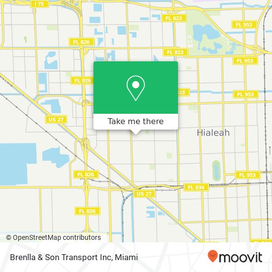 Brenlla & Son Transport Inc map