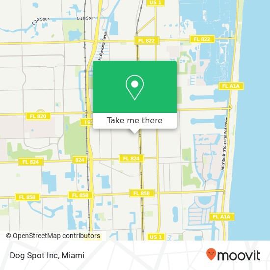 Dog Spot Inc map