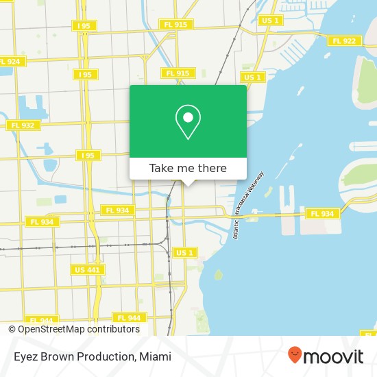 Eyez Brown Production map