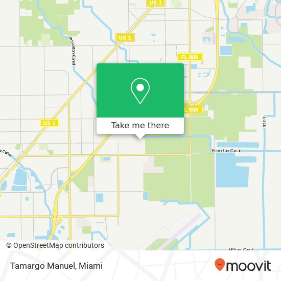 Tamargo Manuel map