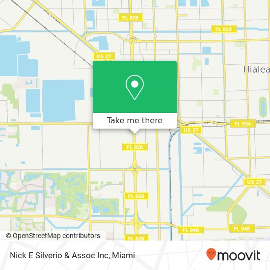 Nick E Silverio & Assoc Inc map