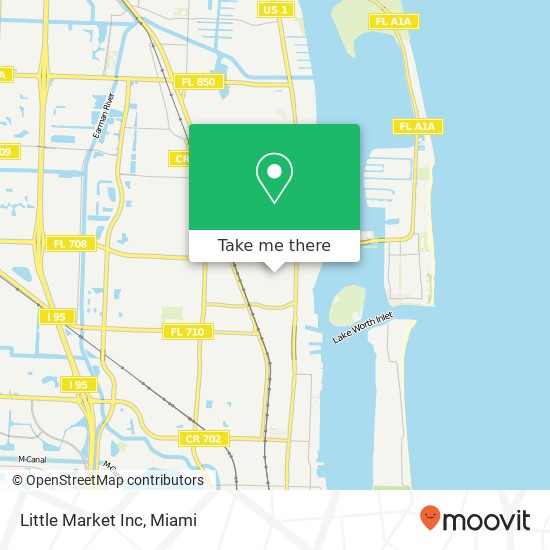Little Market Inc map