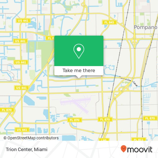 Mapa de Trion Center