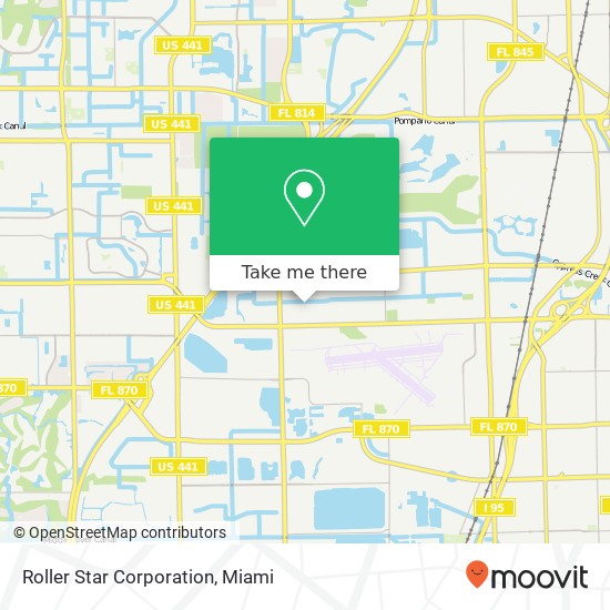 Roller Star Corporation map