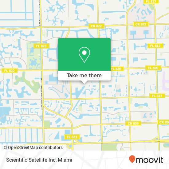 Scientific Satellite Inc map