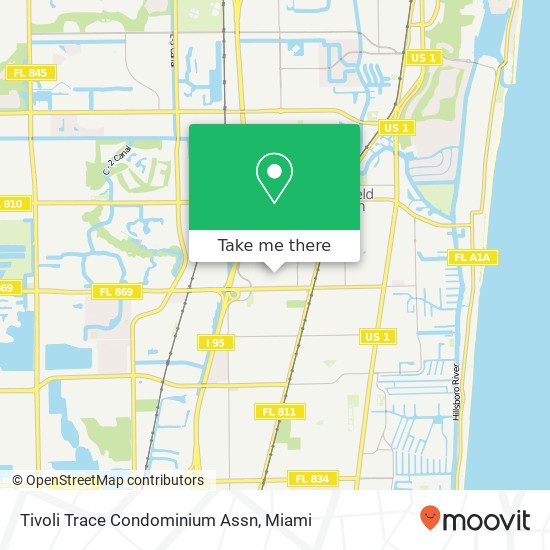 Mapa de Tivoli Trace Condominium Assn