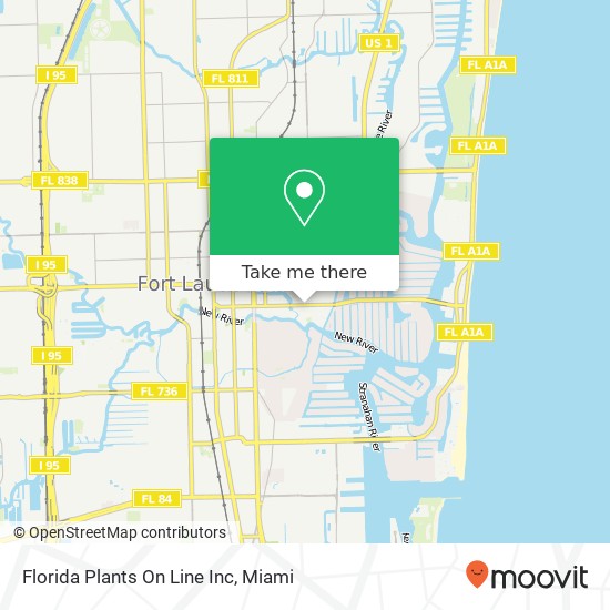 Florida Plants On Line Inc map
