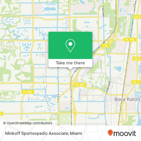 Minkoff Sportsopedic Associate map