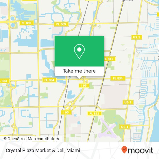 Mapa de Crystal Plaza Market & Deli