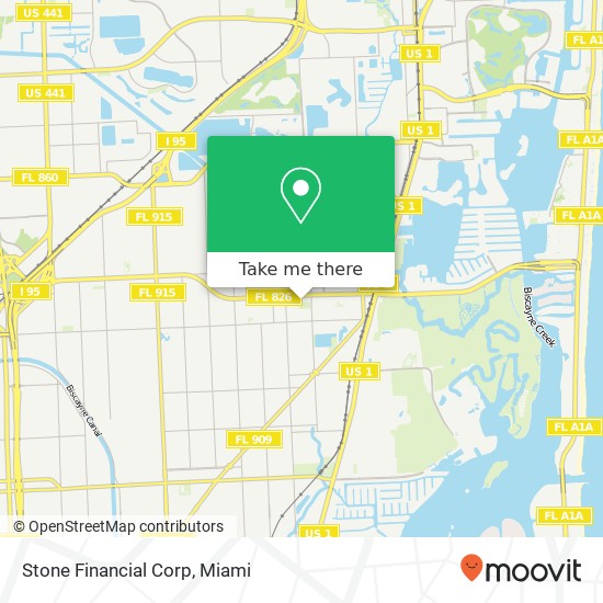 Stone Financial Corp map