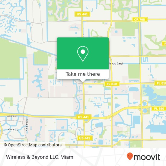 Mapa de Wireless & Beyond LLC
