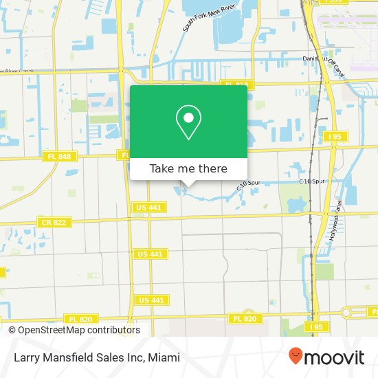 Larry Mansfield Sales Inc map