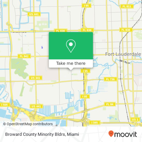Broward County Minority Bldrs map