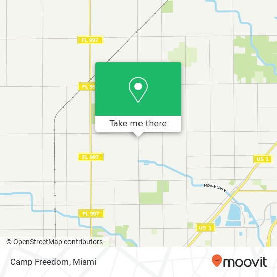 Camp Freedom map