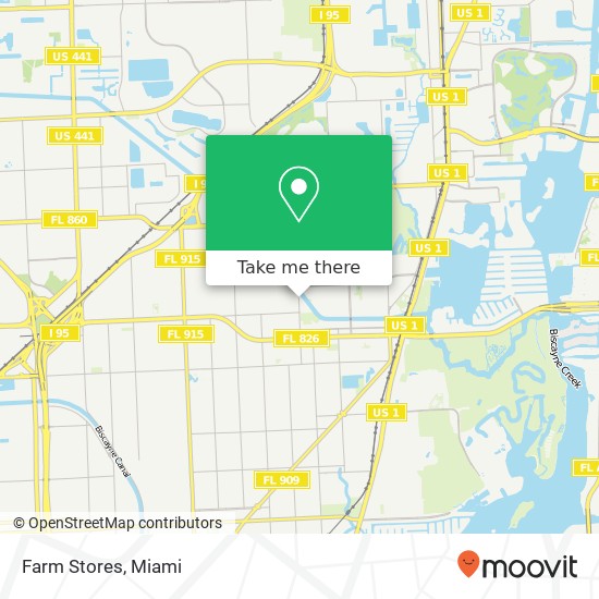 Farm Stores map