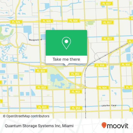 Mapa de Quantum Storage Systems Inc