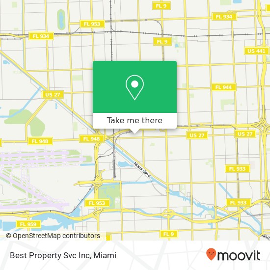 Mapa de Best Property Svc Inc