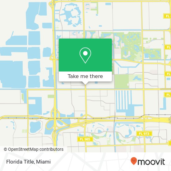 Mapa de Florida Title