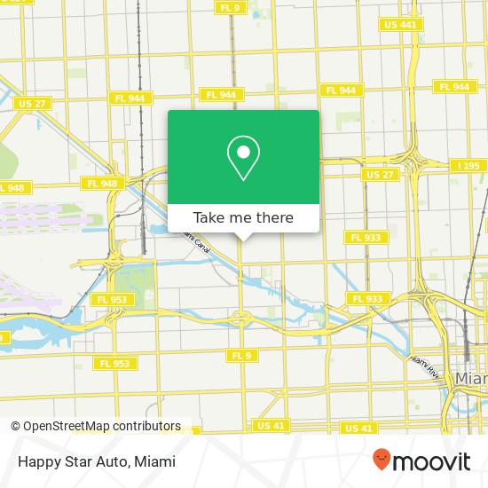 Mapa de Happy Star Auto