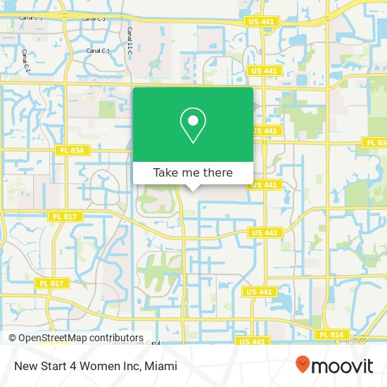 Mapa de New Start 4 Women Inc