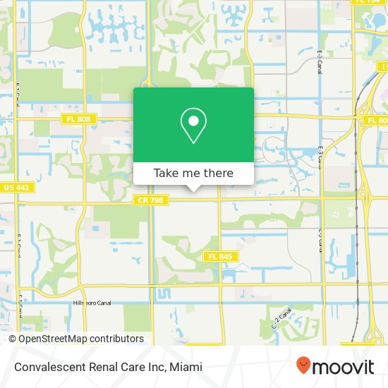 Convalescent Renal Care Inc map