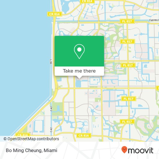 Mapa de Bo Ming Cheung